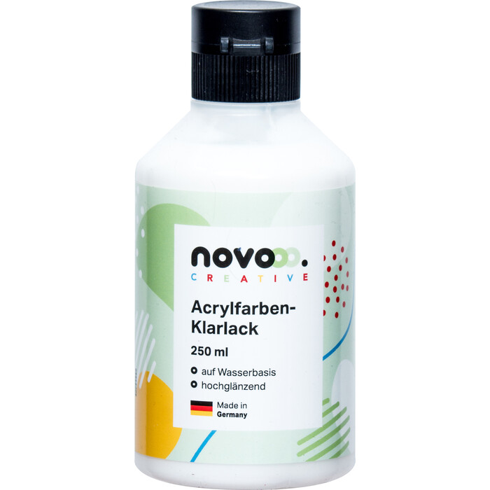 NOVOOO Creative Acrylfarben-Klarlack 250 ml