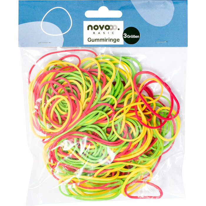 NOVOOO Basic Gummiringe 75g mehrere Farben