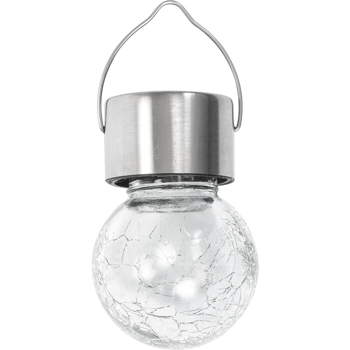 NOVOOO Basic Lampe mit Glaskugel solarbetrieben