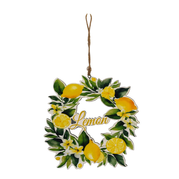 NOVOOO Seasons Summer Hängedeko Lemon bunt
