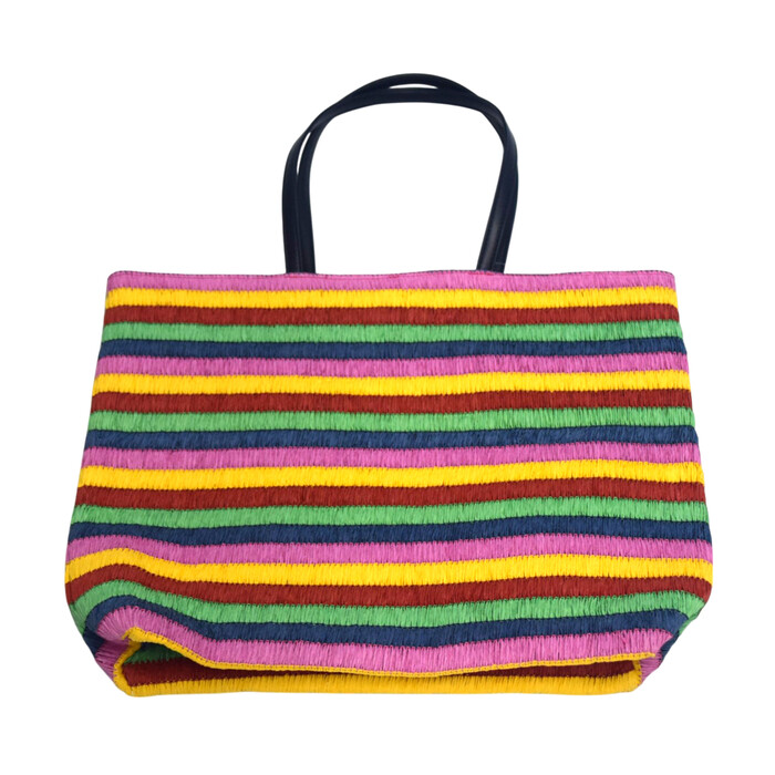 NOVOOO Strandtasche Multicolor ca. 36 x 48 x 12 cm bunt