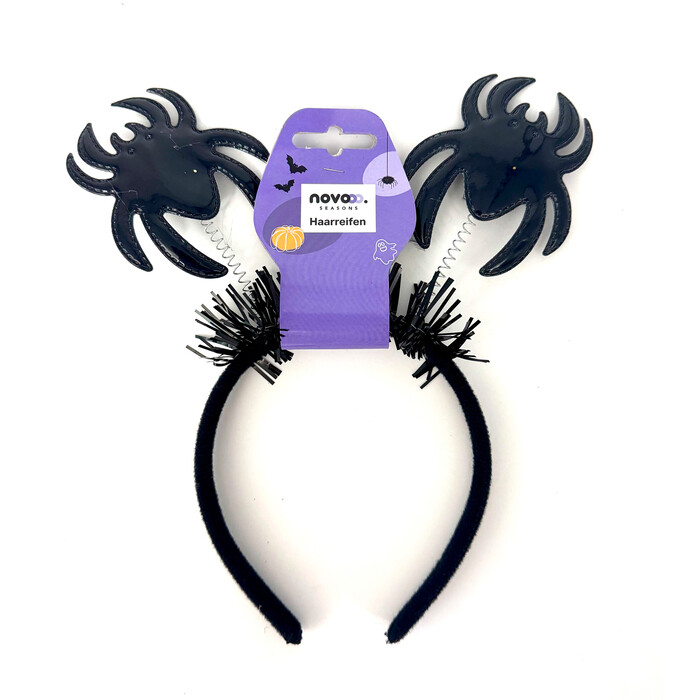 NOVOOO Seasons Haarreifen Spinne 22,5 x 24,5 x 1,5 cm