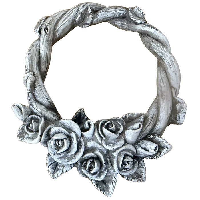 NOVOOO Standdeko Ring mit Rosen