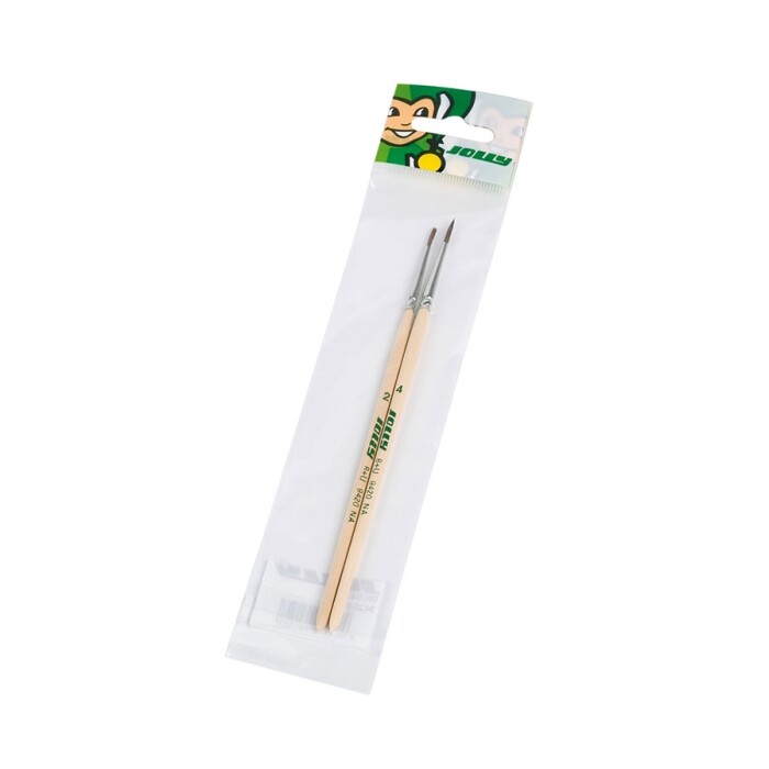 Jolly Haarpinsel Natur, Nr. 2+4
