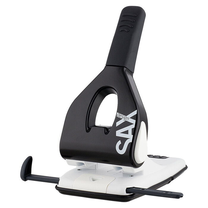 SAX Kraftlocher 618 für 65 Blatt schwarz