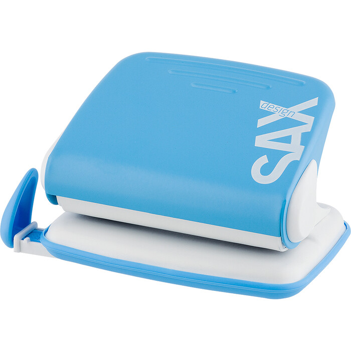 SAX Design Locher 318 für 20 Blatt hellblau