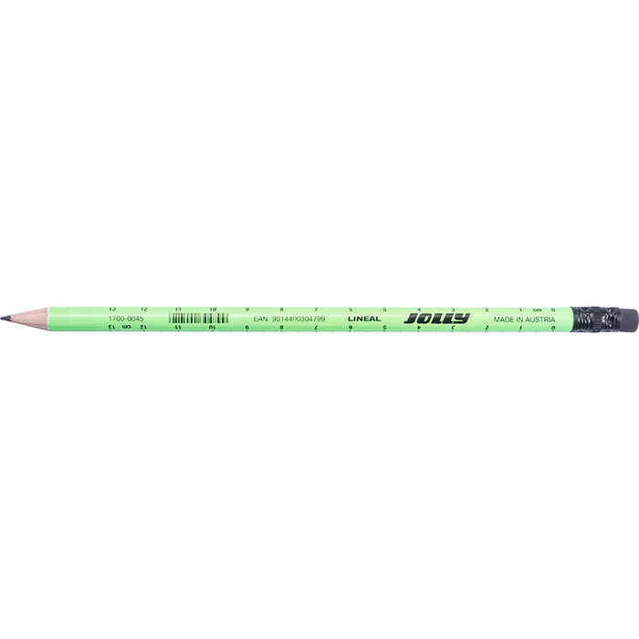 JOLLY Graphitstift Lineal HB 1 Stück farblich sortiert