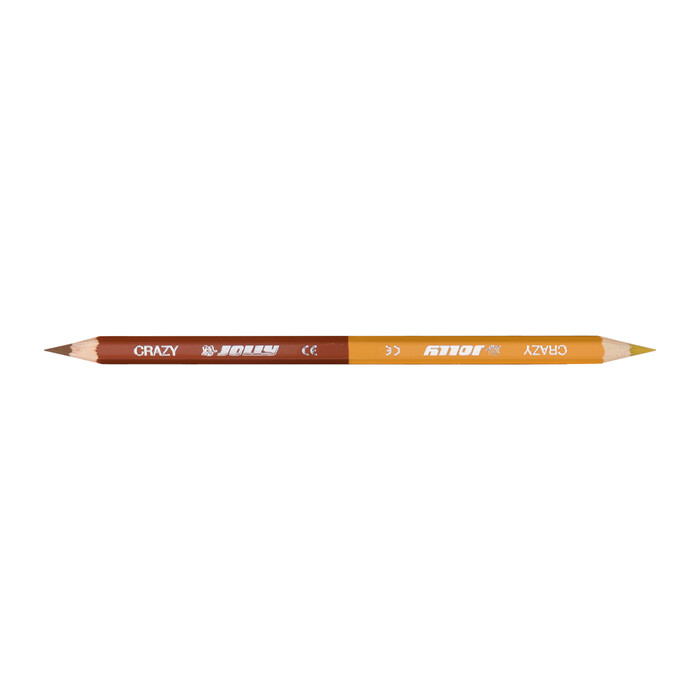 JOLLY Buntstift Superstick Crazy mittelbraun/ocker