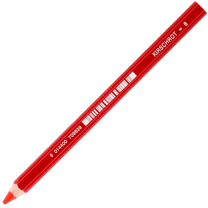 Jolly Buntstift - X-Big, kinderfest, 1 Stück, kirschrot