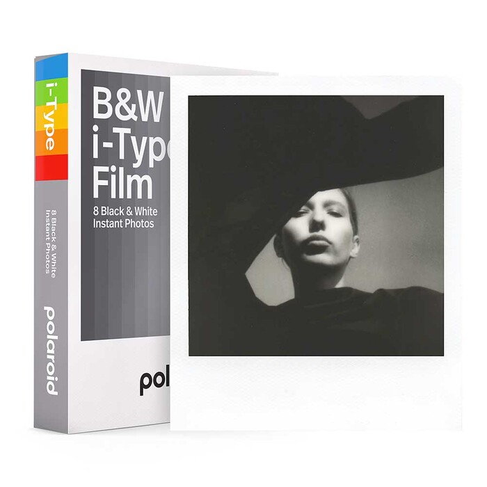 POLAROID Sofortbild Schwarzweißfilm für I-Typ Kameras 8 Aufnahmen