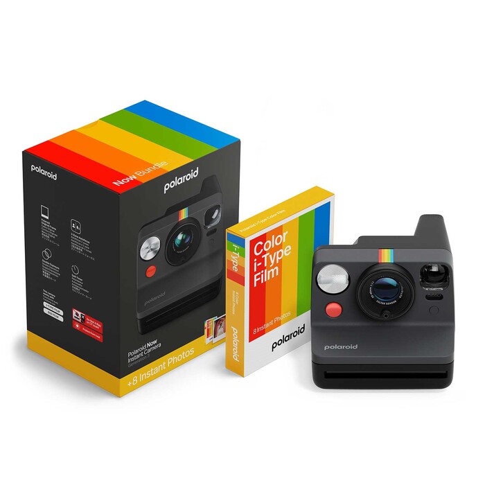 POLAROID Now Sofortbildkamera Generation 3 inklusive Film für 8 Sofortbilder