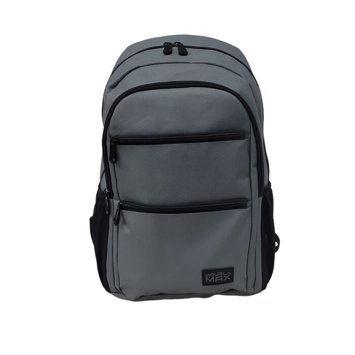 Rucksack Double Max 14 x 30 x 44 cm grau