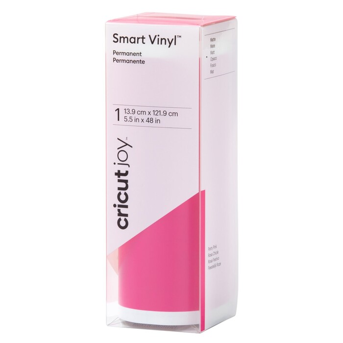 CRICUT Joy Smart Vinyl 14 x 122 cm permanent-haftend matt-party pink