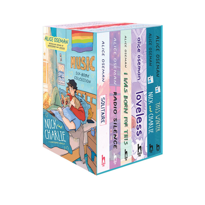 Alice Oseman: Alice Oseman Six-Book Collection Box Set (Solitaire, Radio Silence, I Was Born For This, Loveless, Nick and Charlie, This Winter)