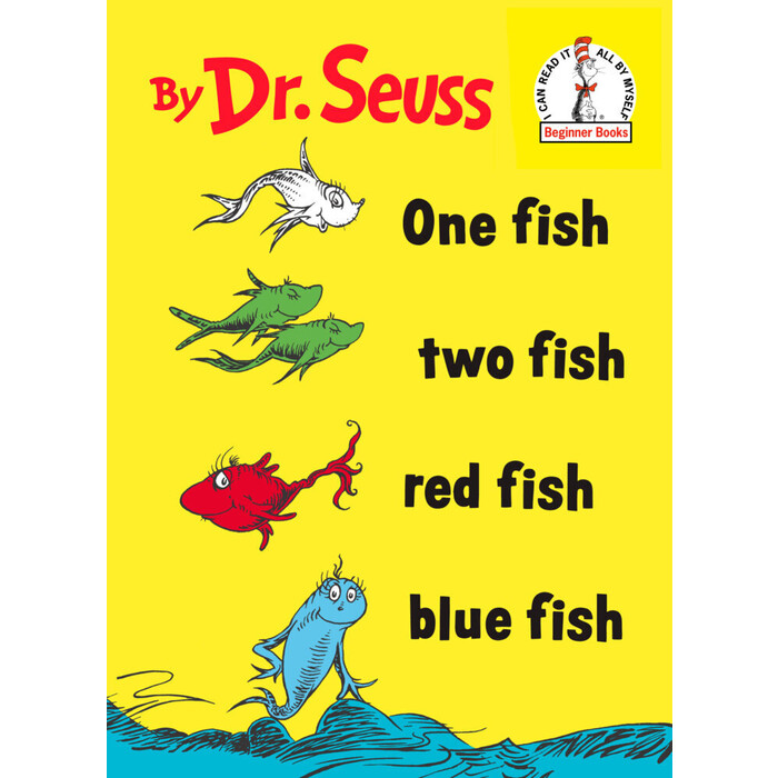 Dr. Seuss: One fish two fish red fish blue fish - gebunden
