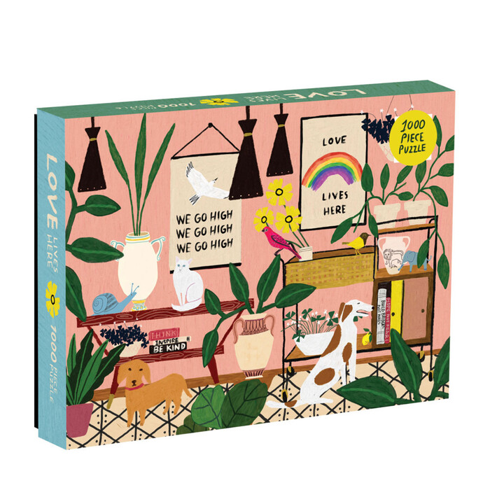 Sarah McMenemy: Anne Bentley Love Lives Here 1000 Piece Puzzle - Brettspiel