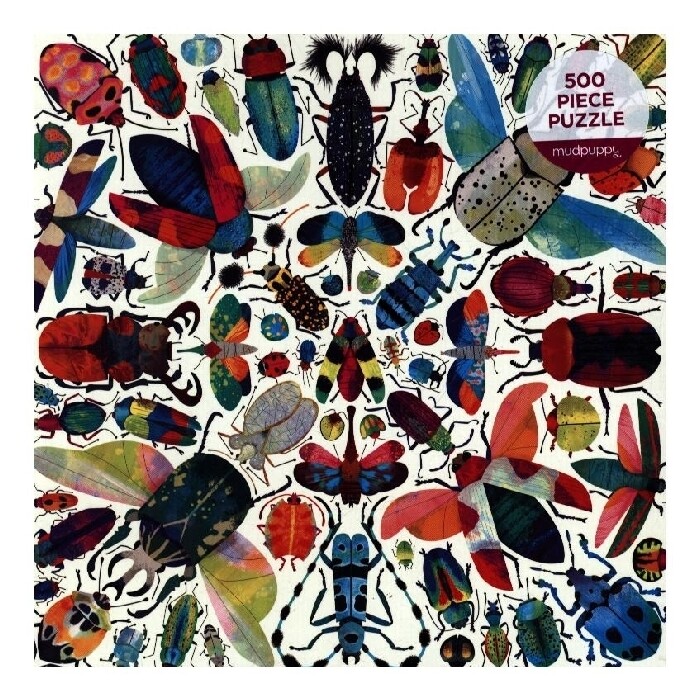 Kaleido Beetles 500 Piece Family Puzzle - Brettspiel