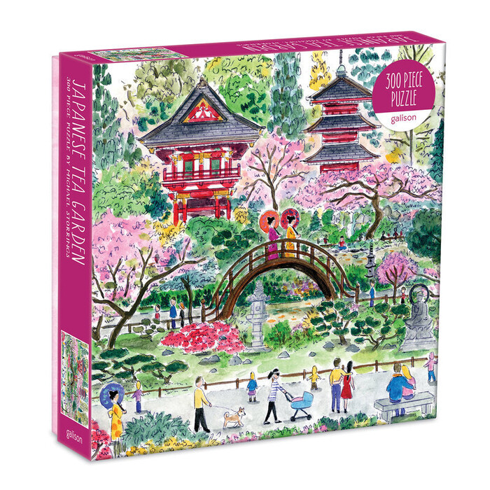 Michael Storrings Japanese Tea Garden 300 Piece Puzzle - Brettspiel