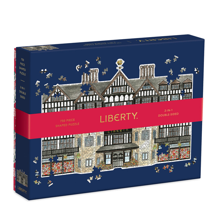 Liberty Tudor Building 750 Piece Shaped Puzzle - Brettspiel