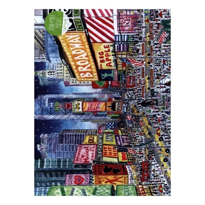 Michael Storrings Times Square 1000 Piece Puzzle - Brettspiel