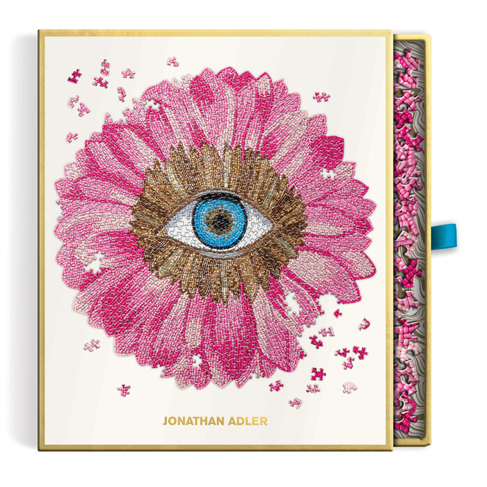 Jonathan Adler: Jonathan Adler Petals 750 Piece Shaped Puzzle - Brettspiel