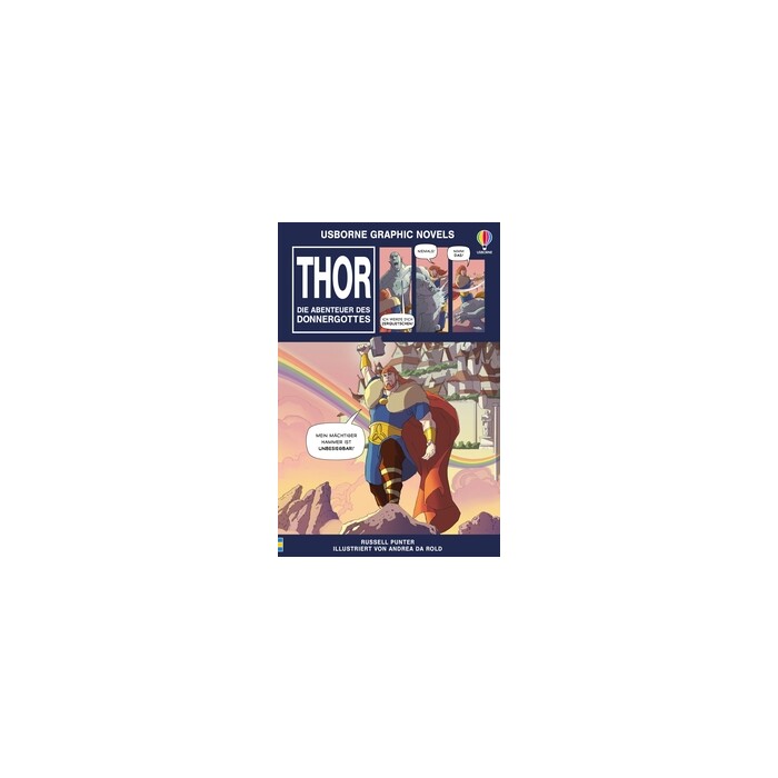 Russell Punter: Usborne Graphic Novels: Thor – Die Abenteuer des Donnergottes - Taschenbuch