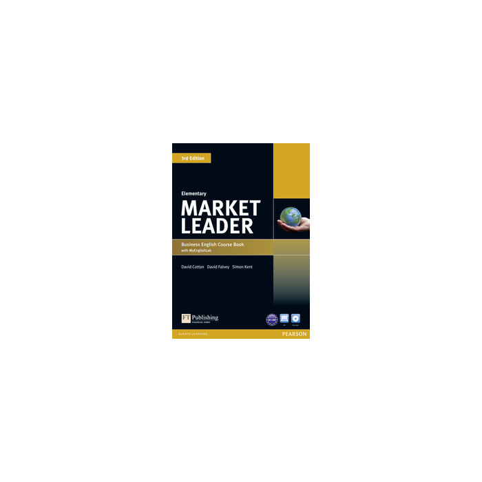 David Cotton: Market Leader 3rd Edition Elementary Coursebook with DVD-ROM and MyEnglishLab Student online access code Pack