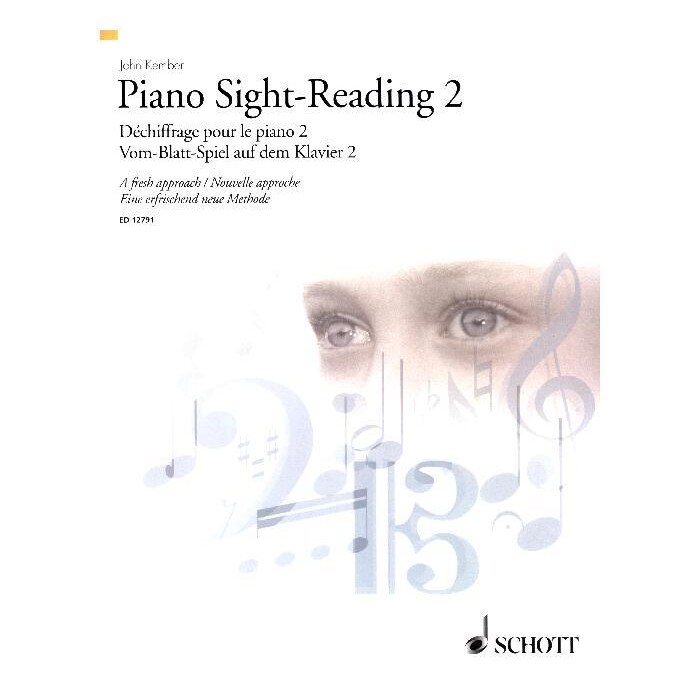 John Kember: Vom-Blatt-Spiel auf dem Klavier. Piano Sight-Reading / Dechiffrage pour le Piano. Tl.2