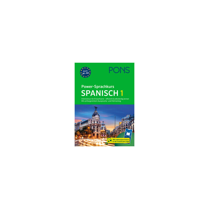 PONS Power-Sprachkurs Spanisch 1 - Taschenbuch
