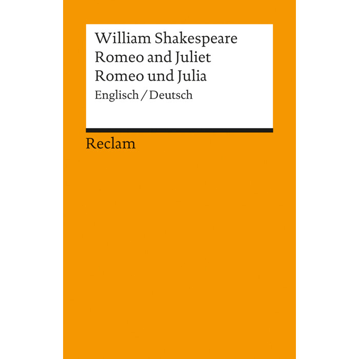 William Shakespeare: Romeo and Juliet /Romeo und Julia. Engl. /Dt. - Taschenbuch