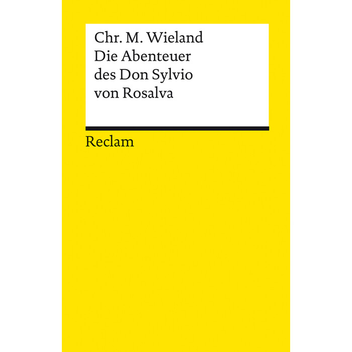 Christoph Martin Wieland: Die Abenteuer des Don Sylvio von Rosalva. Erste Fassung - Taschenbuch
