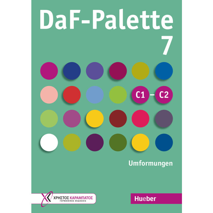 Petra Kaltsas: DaF-Palette 7: Umformungen - Taschenbuch