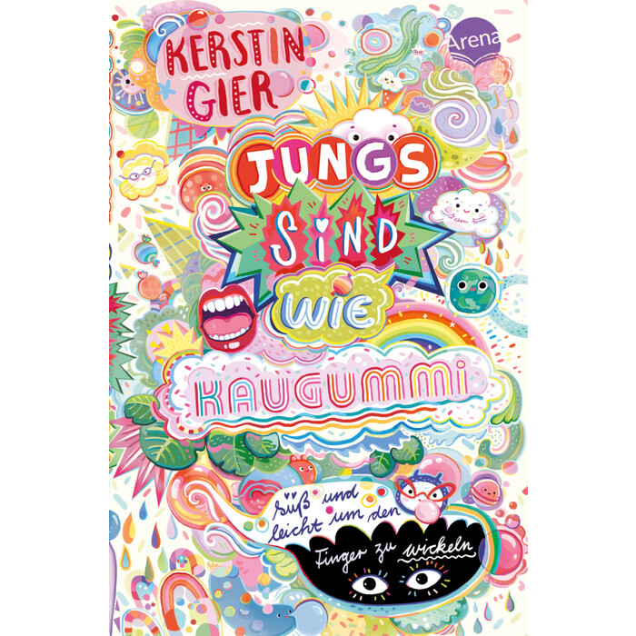Kerstin Gier: Jungs sind wie Kaugummi - süß und leicht um den Finger zu wickeln - Taschenbuch