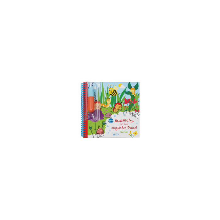 Ausmalen mit dem magischen Pinsel. Natur - Taschenbuch