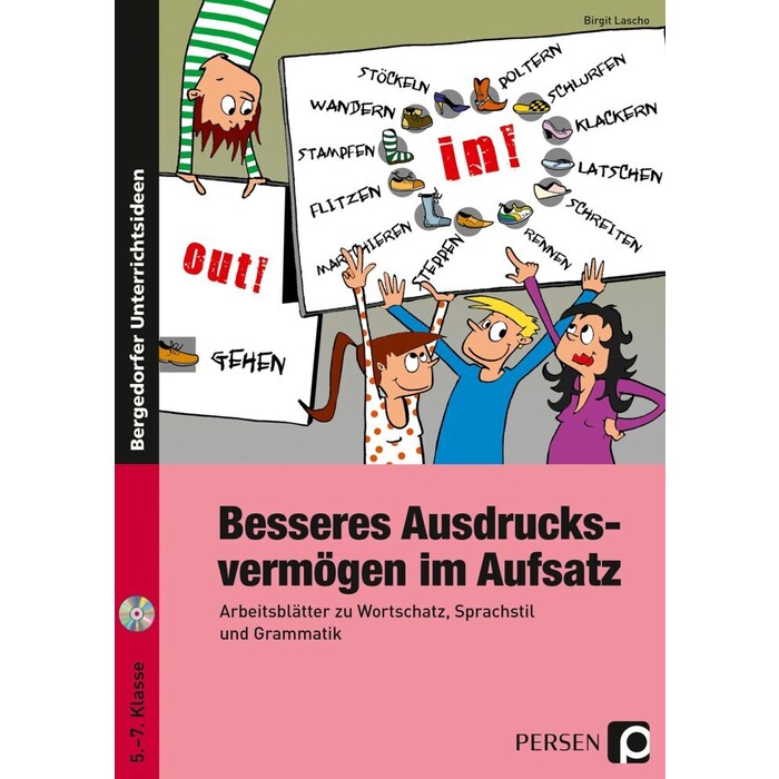 Birgit Lascho: Besseres Ausdrucksvermögen im Aufsatz 5.-7. Kl., m. 1 CD-ROM