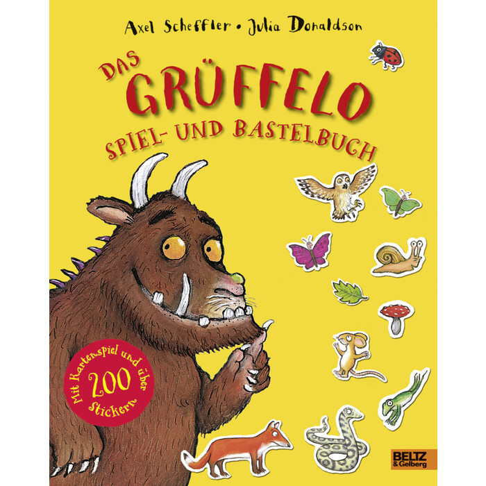 Julia Donaldson: Das Grüffelo Spiel- und Bastelbuch - Taschenbuch