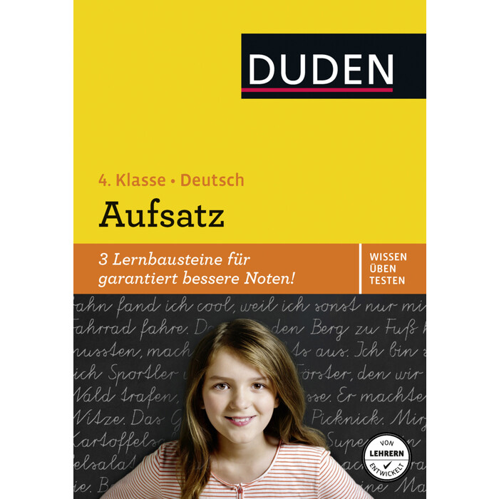 Ulrike Holzwarth-Raether: Duden Wissen - Üben - Testen: Deutsch - Aufsatz 4. Klasse - Taschenbuch