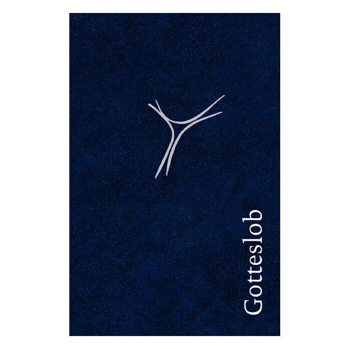 Gotteslob, Ausgabe für die Diözese Würzburg, Crylux blau - gebunden