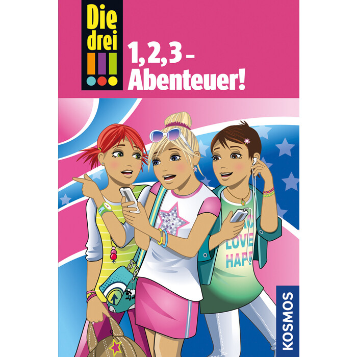 Henriette Wich: Die drei !!! - 1,2,3 Abenteuer, m. Audio-CD - gebunden