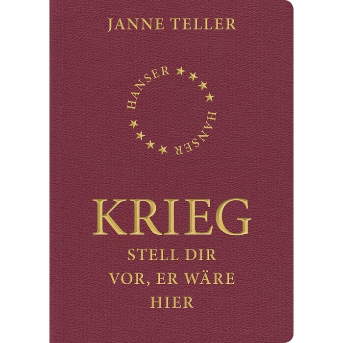 Janne Teller: Krieg - Stell dir vor, er wäre hier - gebunden
