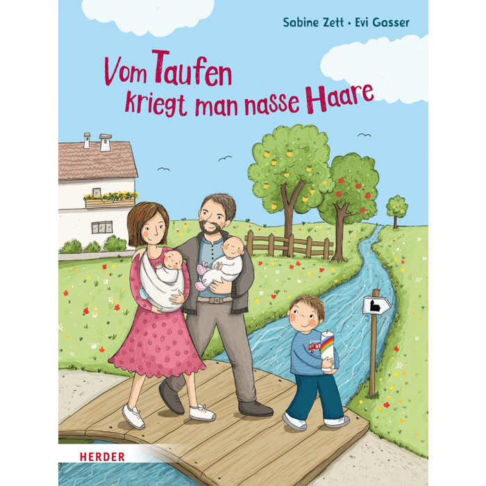 Sabine Zett: Vom Taufen kriegt man nasse Haare - gebunden