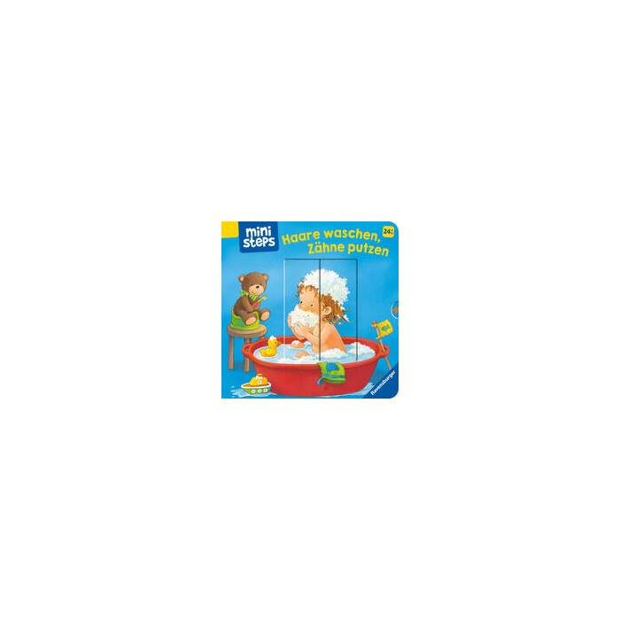Ministeps: Haare waschen, Zähne putzen