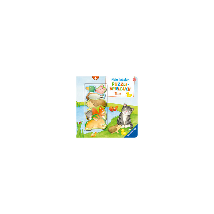 Frauke Nahrgang: Mein liebstes Puzzle-Spielbuch - Tiere