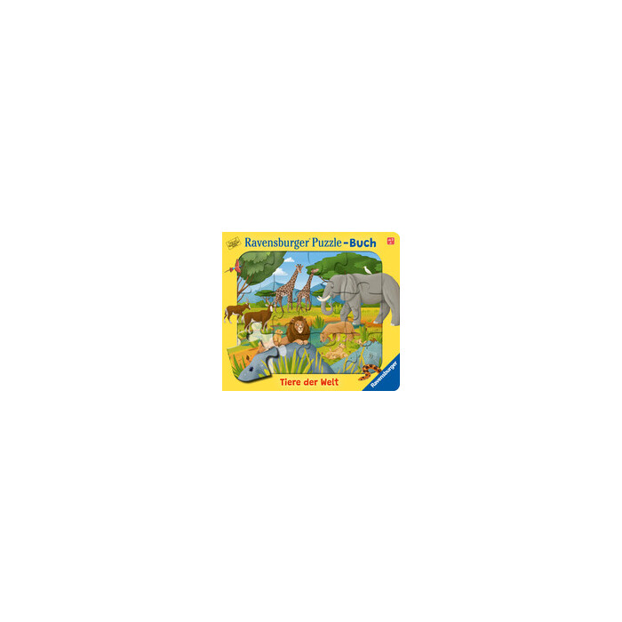 Steffi Korda: Ravensburger ® Puzzle-Buch - Tiere der Welt