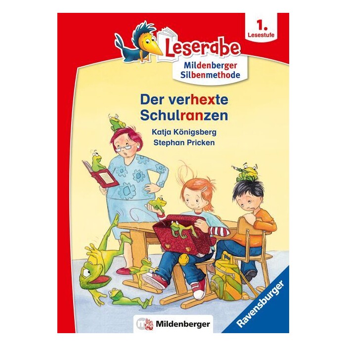 Katja Königsberg: Leserabe mit Mildenberger Silbenmethode - Der verhexte Schulranzen - Taschenbuch