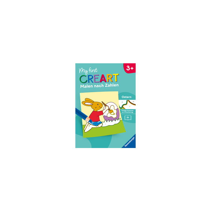Ravensburger Mädchen 48842 My First Creart Malen Nach Zahlen Ab 3 - Ostern - Image 5