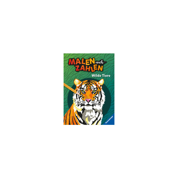 Ravensburger Malen nach Zahlen Wilde Tiere - 32 Motive abgestimmt auf Buntstifts - Image 7