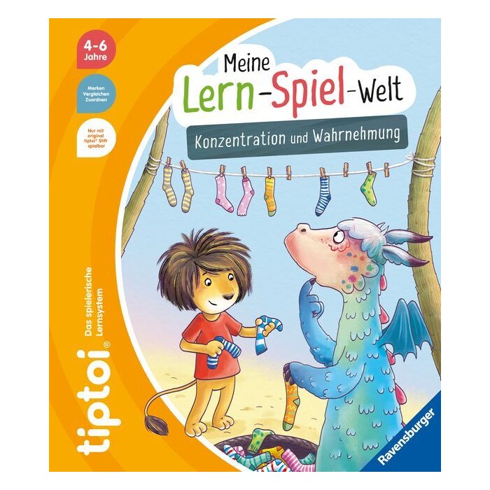 Helen Seeberg: tiptoi® Meine Lern-Spiel-Welt - Konzentration und Wahrnehmung