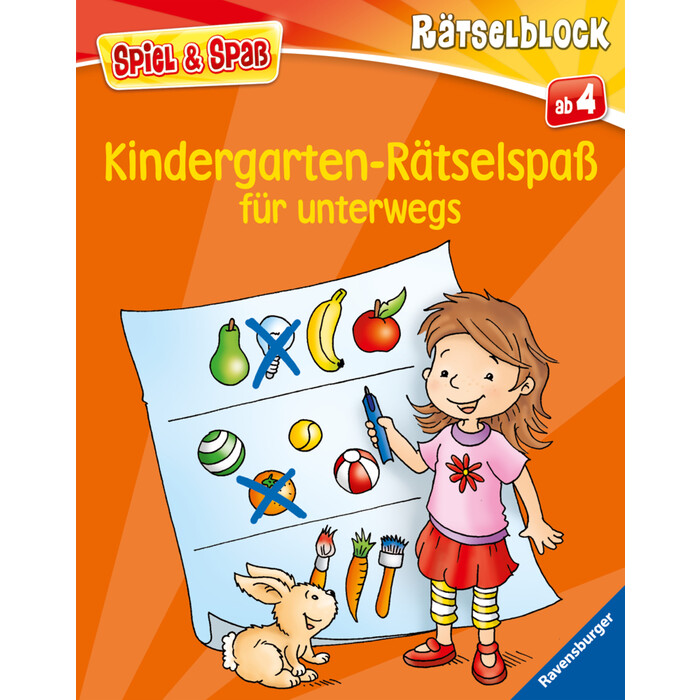Stefan Lohr: Spiel & Spaß - Kindergarten-Rätselspaß für unterwegs - Taschenbuch