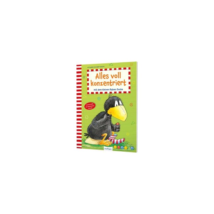 Der kleine Rabe Socke: Alles voll konzentriert mit dem kleinen Raben Socke - Taschenbuch